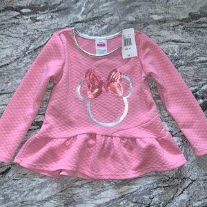 Minnie Mouse sweater/long sleeve